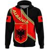 Albanian Flag Graphic Hoodies For Men 3D Printing Casual Long Sleeve Pullover Sweatshirts Men Women Tracksuit Jacket Sportswear