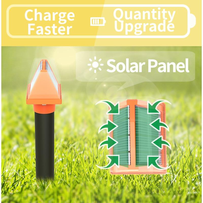 Отпугиватель мышей высокой мощности, светодиодный источник света, инвертор, ультразвуковой отпугиватель змей, солнечный водонепроницаемый отпугиватель животных для улицы