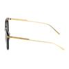 Bottega Veneta Oval Metal Sunglasses Women sunglasses Black BV1038SA-001
