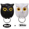 Creative Winking Owl Magnetic Key Hook Adhesive Sticker Key Storage Door Wall Kitchen Bedroom Storage Funny Gift Kids Room Decor