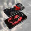 J-Japanese Bushido S-Samurai Phone Case For iPhone 17,16,15,14,13,12,11 Plus,Pro Max,XS,Colored Silver Plated Inside Cover