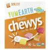 YumEarth Organic Chewys™, фруктовые жевательные конфеты, 15 упаковок для закусок, 0,5 унции (14 г) Каждый
