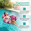 Inflatable Water Hammock Pool Float Luxury Lounge Chair Swimming Floating Bed Mesh Mattress For Summer Beach