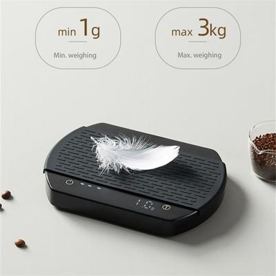 3 кг/0,1 г умные кофейные весы со светодиодным экраном, зарядка кофейных весов, таймер ручного заваривания кофе, электронные весы, портативные кухонные весы