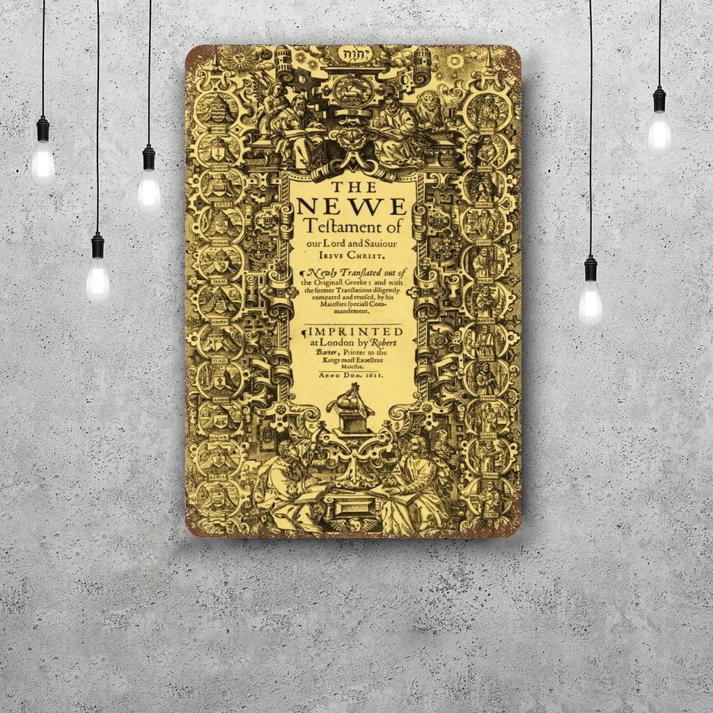 Testament Classic Poster Rusty Metal Plaque Retro Decorative Plate Bar Man Cave Garage Club Metal Sign Wall Decoration