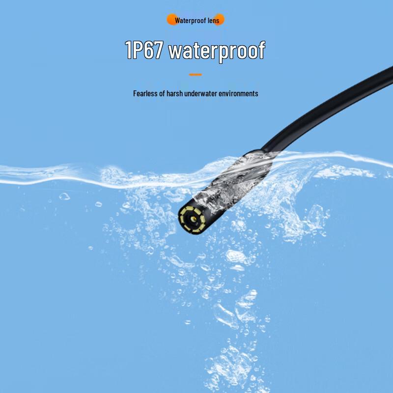 NEWMAYLIN 2-in-1 HD Waterproof Industrial Endoscope