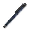 slim leather pencil case in with a blue metal touch stick and a blue smartphone touch ballpoint pen with metal cap Two-pack red, (ASR-ALL-QSJW700-L-2)