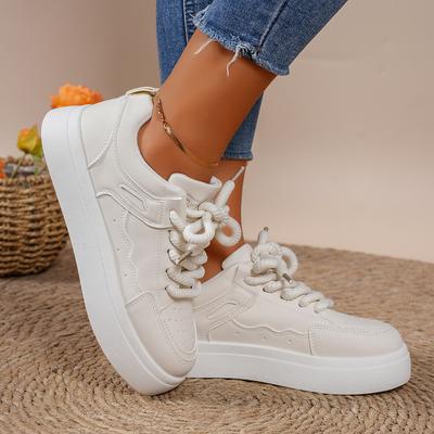 Кроссовки женские дышащие кроссовки на платформе со шнуровкой парусиновые туфли на шнуровке черные для бега теннисные вулканизированные Zapatos De Mujer