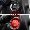 Автомобильный брелок для ключей запуска и остановки зажигания, наклейка для Mazda 3 Axela CX3 Atenza BM BN 6 GJ1 GL CX4 CX5 CX 5, аксессуары
