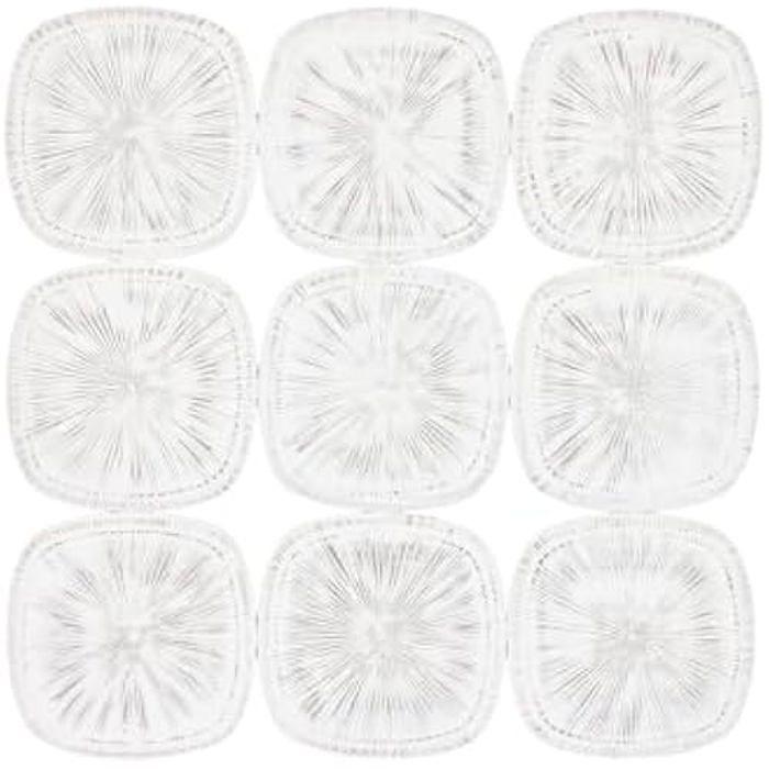 Décoration Murale - HOME ESPRIT - Moderne - Finition Vieillie - 98 X 98 Cm - Multicolore