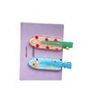 2-Pack Juice Series Hair Clips for Girls, Invisible Clips, Duckbill Clips, Peach and Grape Hair Clips, Side Clips, Hair Accessories