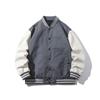 Spring and Autumn Men's New Casual Sports Flight Jacket Men's Loose Cotton Baseball Jacket Men's