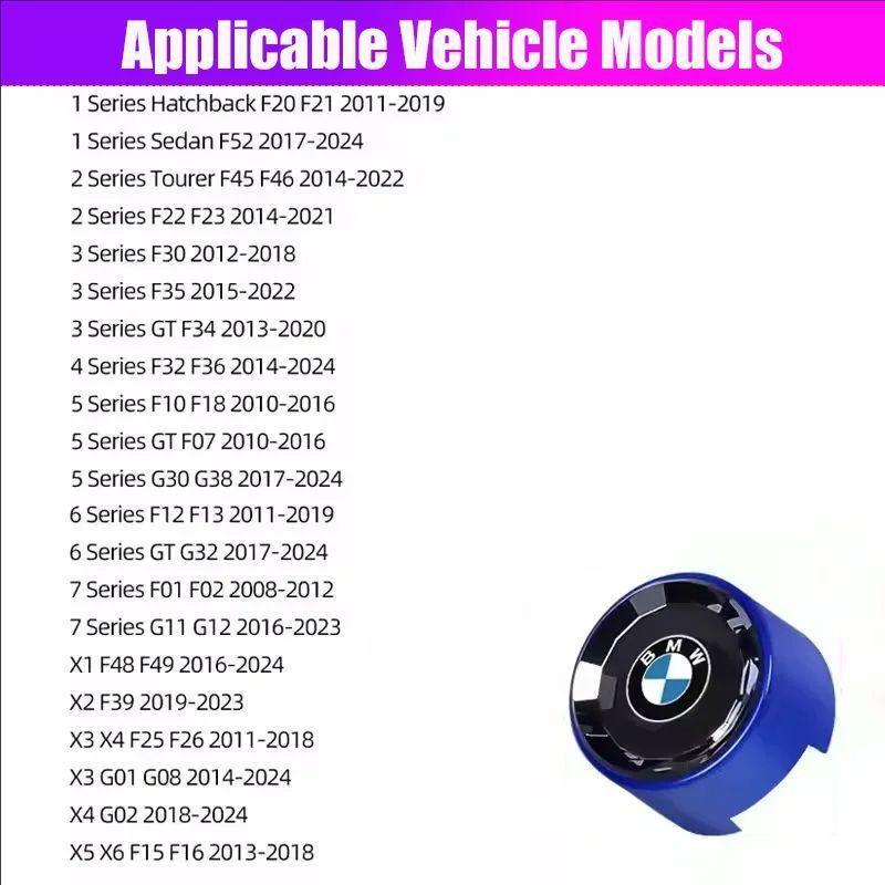 CTCE1 Car Engine One-button Start Crystal Button Accessories / Sticker For BMW G80 G06 G07 G42 G14 G15 G16 F82 F20 F21 F83 M2 M3 M4 M5