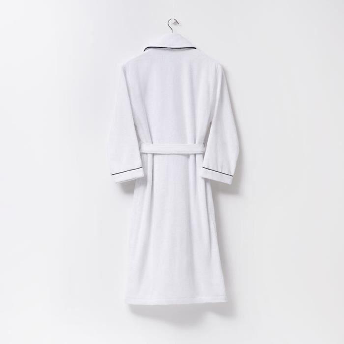Халат банный - Benetton - Белый - 100% хлопок - Размер M/L - Можно стирать в машине
