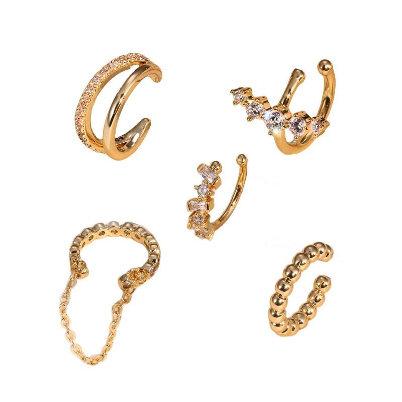 Retro Micro-set Zirconia Stud Earrings - High-end Earrings with Exquisite Design, Suitable for All Occasions.