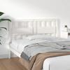 VidaXL Headboard White 145.5x4x100 Cm Solid Pine Wood 818571