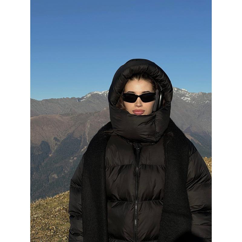 Tooxika Parker Cotton Jacket Women's Winter Warm Versatile Loose Cotton Jacket Thickened Coat