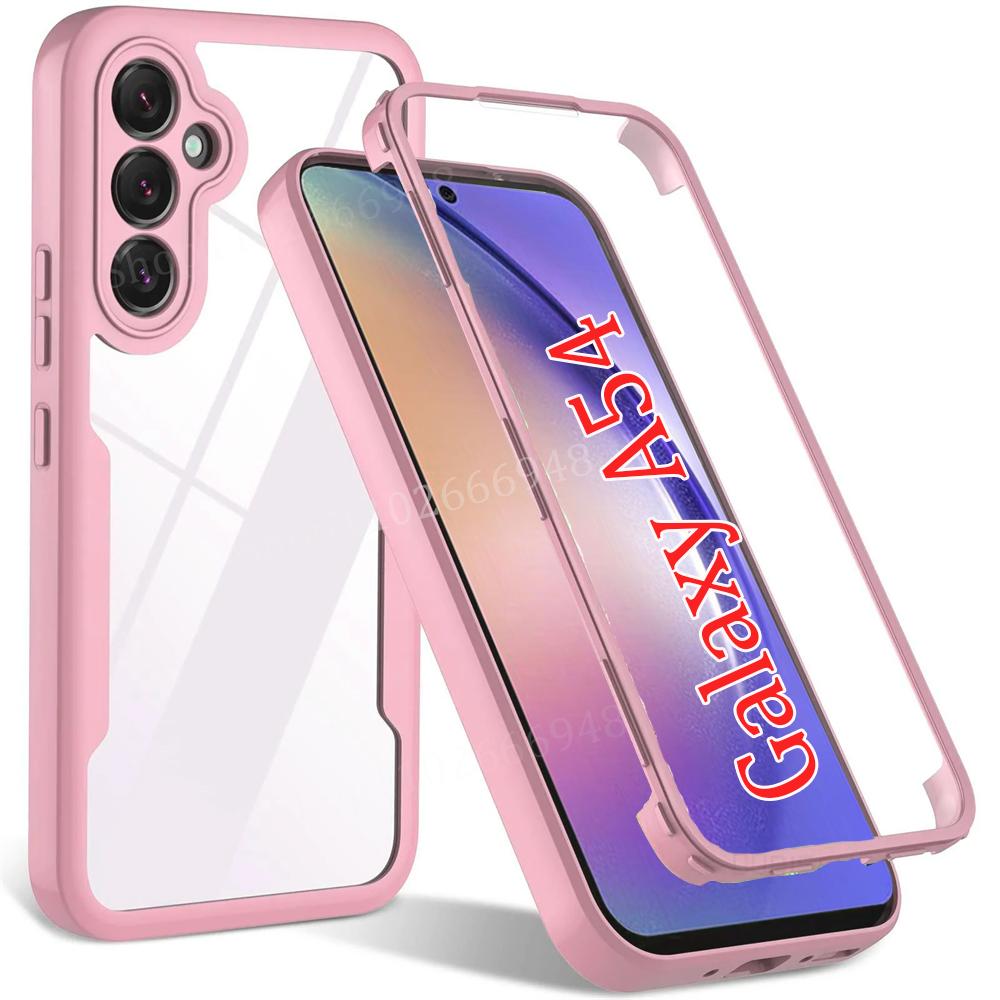 Чехол для телефона с полной защитой 360 для Samsung Galaxy A56 A54 A36 A55 A16 A15 A35 A25 A53 A51 A34 A33 A32 A24 A23 A22 A14 A13 5G Funda