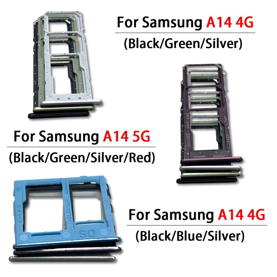 Двойной лоток для SIM-карт для моделей Samsung A14/A145/A146 и A32 4G/5G