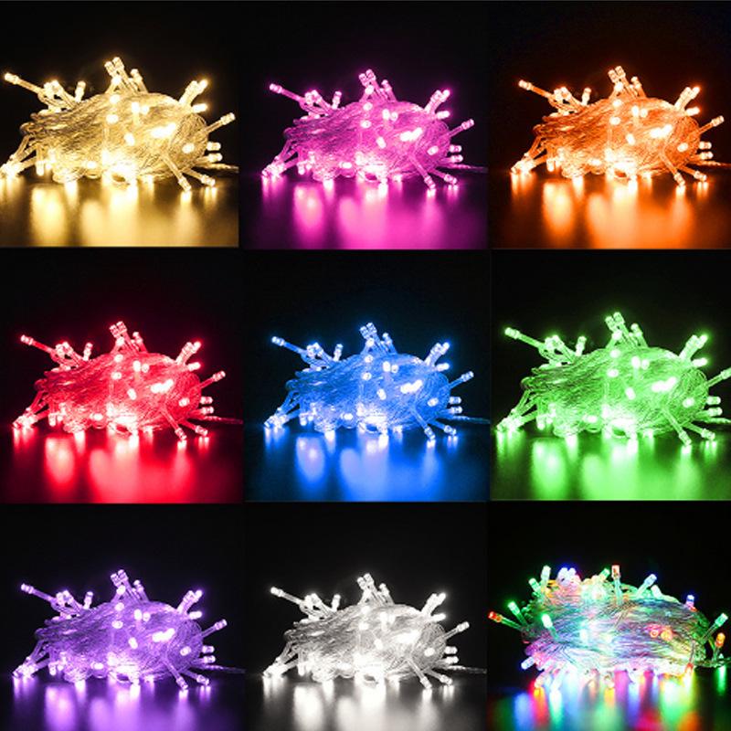 Светодиодные гирлянды: Батарейная и USB Гирлянда Звездное небо для Рождества и уличного декора