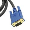 Кабель VGA HDMI-совместимый, 1,8 м (6 футов), золотой, штекер-штекер, VGA HD-15, 1080P, HDMI-совместимый-VGA