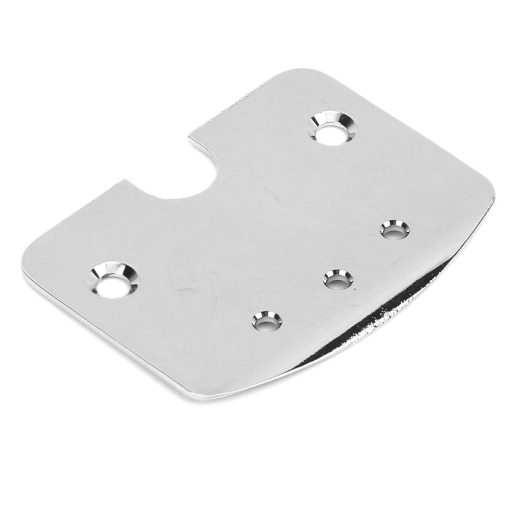 Металлическая накладка на гриф гитары, замена для 3-струнной сигарной коробки, аксессуары для музыкального инструмента