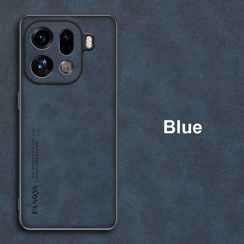 Роскошный Ретро Чехол из Гладкой Кожи Овчины для Телефона OPPO Find X9S Pro X9 Ultra X9 Pro Камера Полная Защита Защитный Чехол от Падений