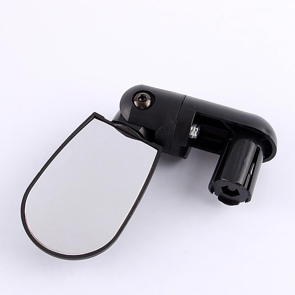 Новое черное мини-поворотное гибкое велосипедное зеркало заднего вида на руль