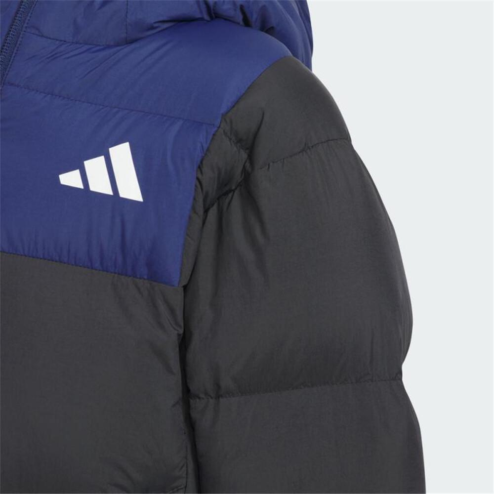 adidas Хлопковая куртка спортивная с капюшоном на молнии, цветной блок, с коротким рукавом, детские куртки KB5124