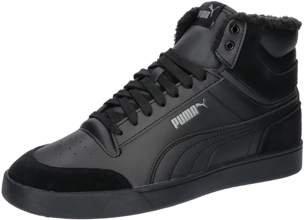 Кроссовки Puma Shuffle Mid Fur (387609) черный/черный/стальной серый