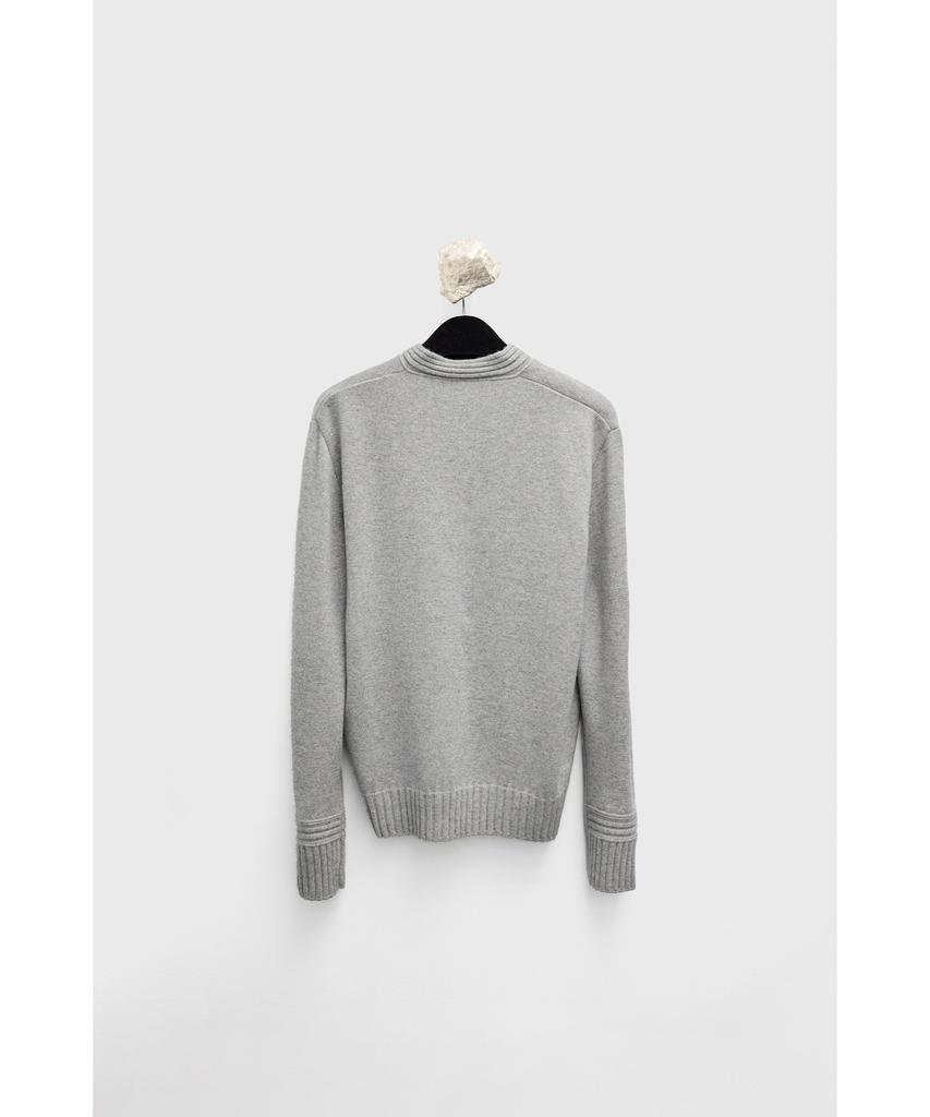 YOUTH Cashmere Cricket Knit - Melange Gray