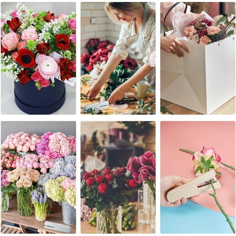 Удалитель шипов роз, Стриппер для стеблей и листьев цветов, Портативный инструмент для цветочного магазина, Садовый инструмент для бонсай, Удобный и практичный