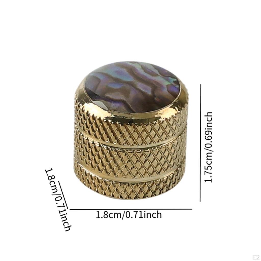 Control Knob Potentiometer Pot Knob,Sturdy,Easy Installation,for 6mm Shaft Pots Professional Guitar