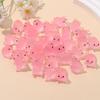 2/4/8 шт. бусин из смолы для поделок, используются для изготовления статуэток свиней, различных бусин для украшения свиней, домашнего декора своими руками, садового декора, вечеринок на фермерскую тематику