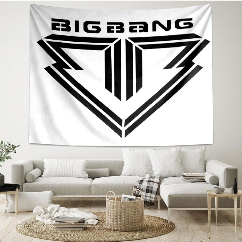 BIGBANG Print Tapestry - Portable Wall Decor Cloth, for Home, Dorm, Travel, Bedroom, Living Room - Ideal Birthday Housewarming Gift