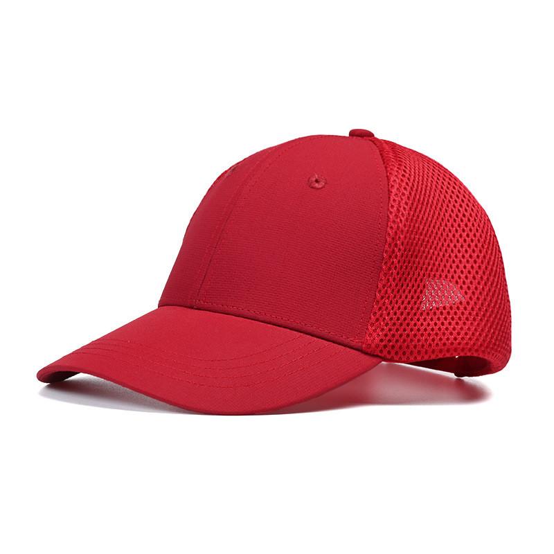 Cap Summer Baseball Men Women Solid Sunshade Breathable Outdoor Sport Hat Riding