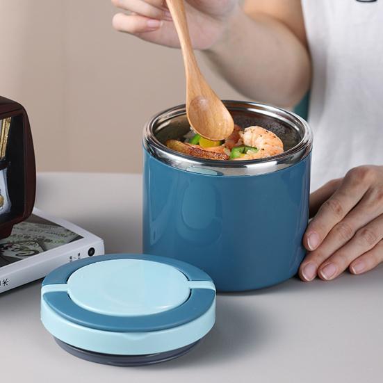 Yousheng 630/1000 мл термоса из нержавеющей стали для еды, термоса ...