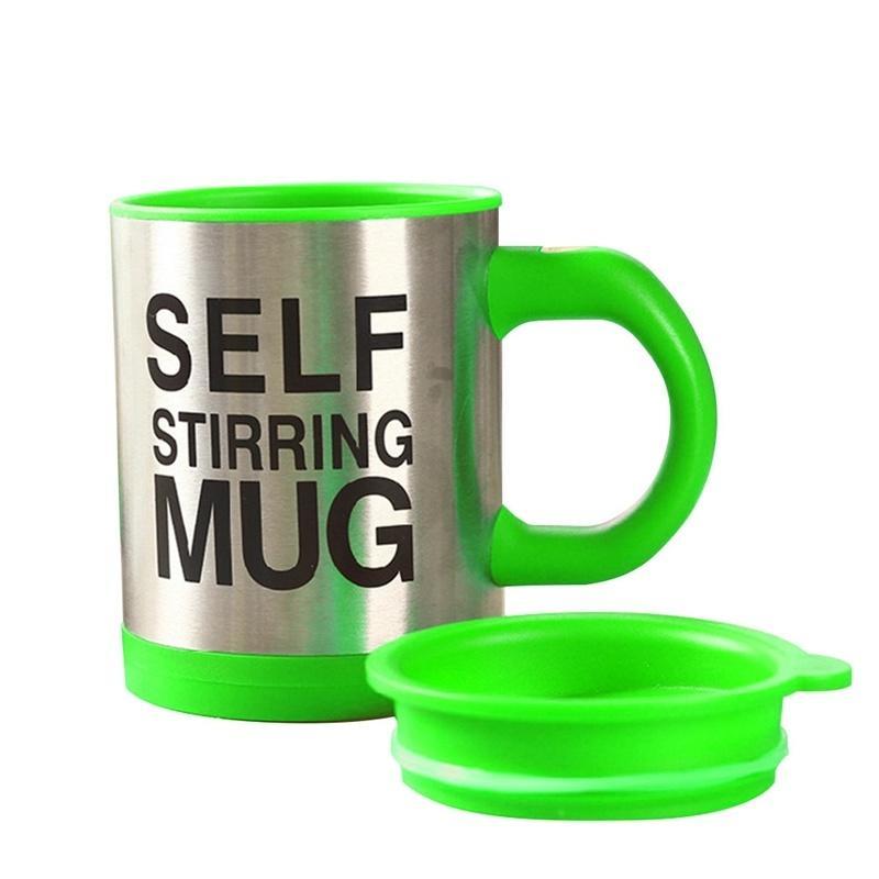 Hi Coffee Mug Self Stirring Quitter Travel Lazy Coffee Mixing Cup Home