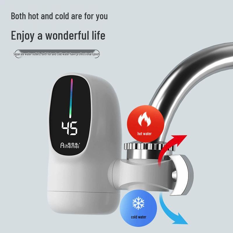 Instant Hot Electric Water Faucet: Kitchen Dual-Use, Cold & Hot, Installation-Free
