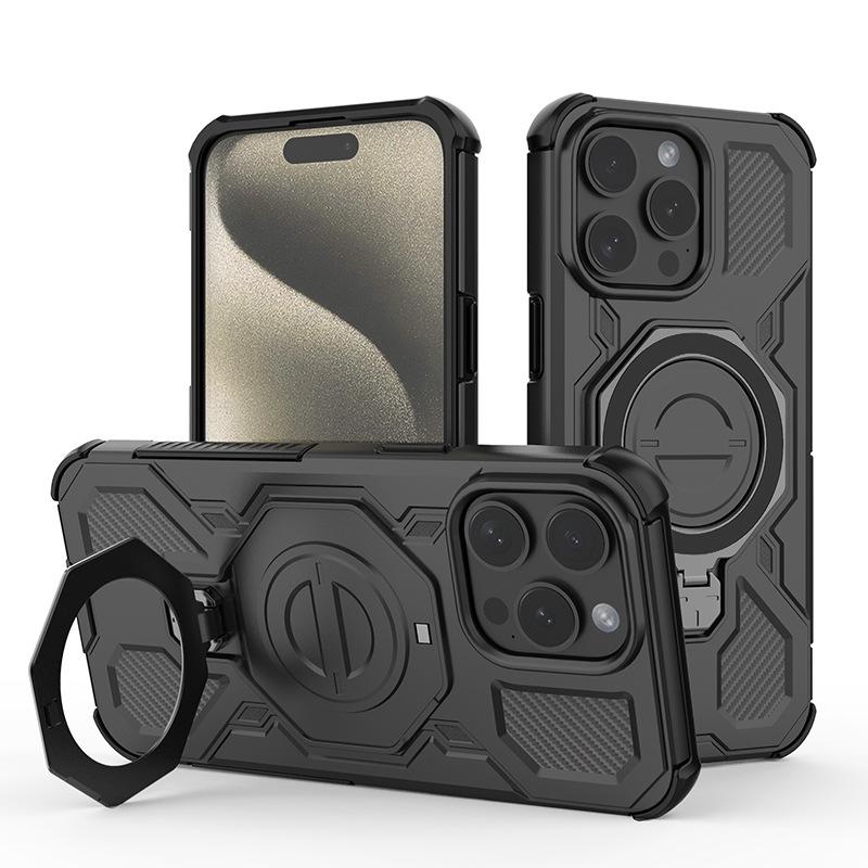 iPhone 15 Magnetic Phone Case,Military Drop Protection MagSafe Phone Case Cover for iPhone 15