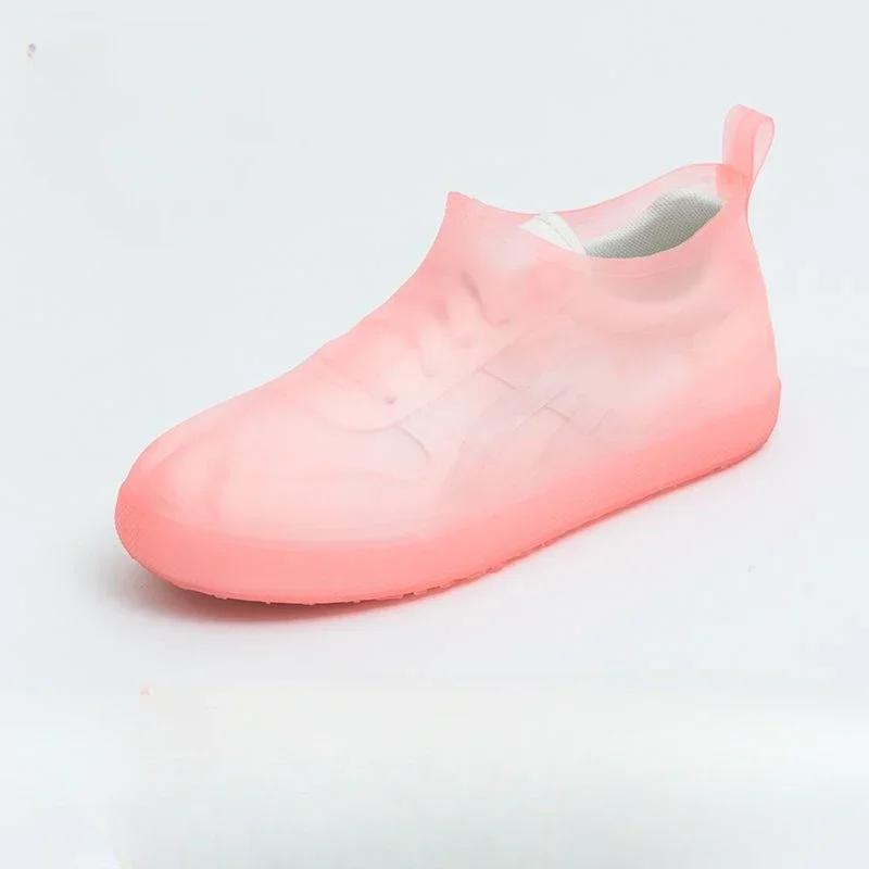 Pvc Waterproof Male Shoes Light Weight Galoshes Men's Rain Boots Covers Non-slip Plastic Designer Adult Cheap Wear-resistant New