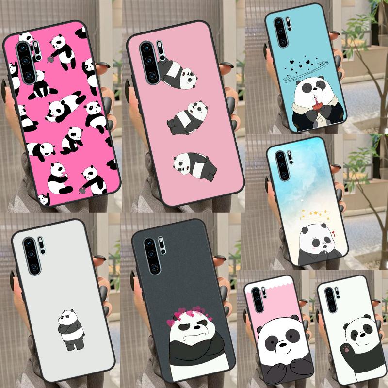 Чехол Мультяшный Медведь Панда для Huawei Nova 9 10 SE 5T 3i 8i 11i Y60 Y61 Y70 Y90 P20 P40 P30 Lite P60 Pro P Smart