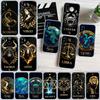 Прозрачный чехол для телефона с 12 созвездиями для LG K22 K30 K40 K40S K41 K42 K50 K50S K51 K51S K52 K61 K62 K71 K92 Q61