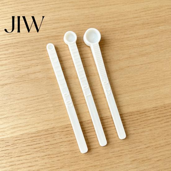 Aquarium Feeding Tool 3Pcs/Set Fish Food Scoops, Mini Measuring Spoons, 0.02 0.1 0.25 Tiny Portable Utensil Little Plastic Scoops for Feeding,