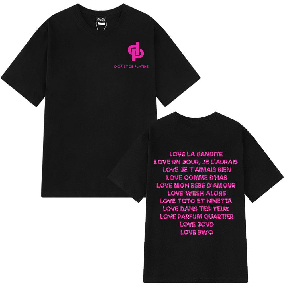 2026 Hot Sale Love Jul Harajuku T Shirts Unisex Unisex Pop Music Tshirt Unisex Fashion Casual Tee Unisex Tshirts Streetwear