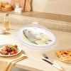 Прозрачная крышка для еды, купол для торта, легкая, многоразовая защита с ручкой, пыленепроницаемая для дома