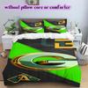 football Logo Pattern Bedding Quilt Set Quilt Cover Pillowcase Home Decoration Birthday Gift (1*duvet cover+ 2*pillowcase, without core)