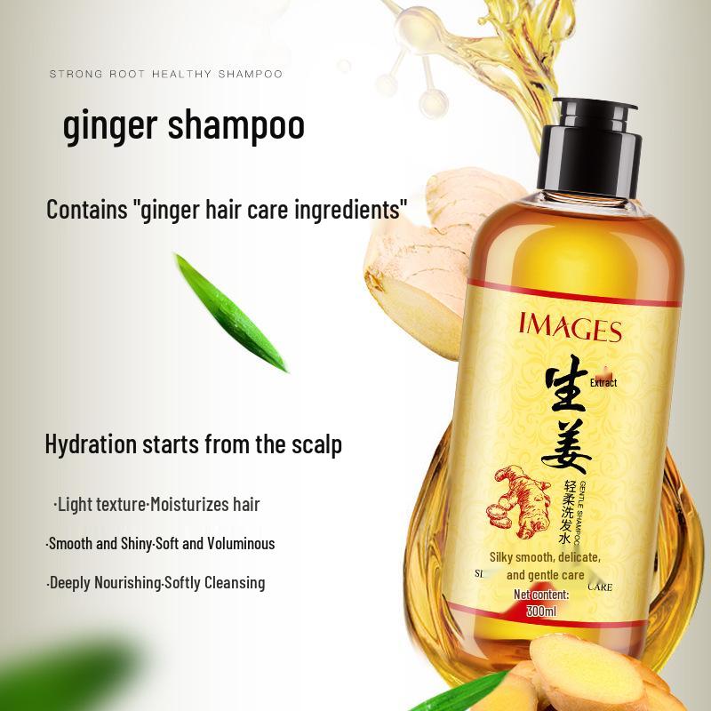 Шампунь с имбирем и горцем с кондиционером из мыльного дерева