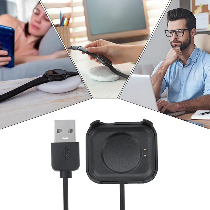 Зарядное устройство для часов Зарядный кабель Портативная док-станция для быстрой зарядки Замена Кабель питания для умных часов Аксессуары