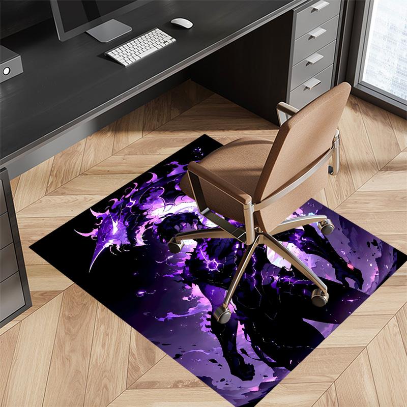 Solo Leveling Sung Jin-woo Printed Absorbent Washable Carpet, Non-Slip Bathroom Mats, Kitchen Rugs, Yoga Mat,Living Room Entrance, Camping Picnic Rugs